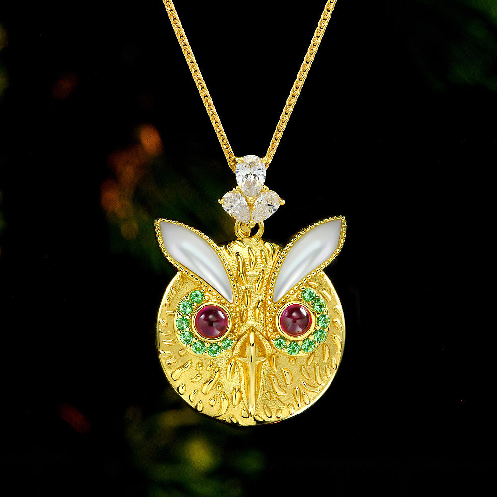 Multi-Design Owl Pendant Necklace